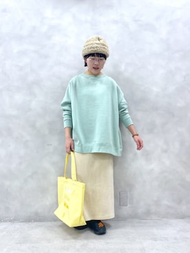 kahoさん（レディース・154cm）の冬コーディネート