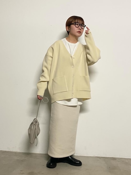 PUAL CE CIN（ピュアルセシン）の「裏ボアスウェットスカート