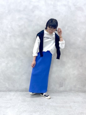 kahoさん（レディース・154cm）の春コーディネート