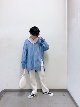 kahoさん（レディース・154cm）の冬コーディネート