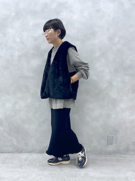 kahoさん（レディース・154cm）の秋コーディネート