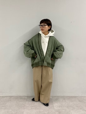 kahoさん（レディース・154cm）の秋コーディネート