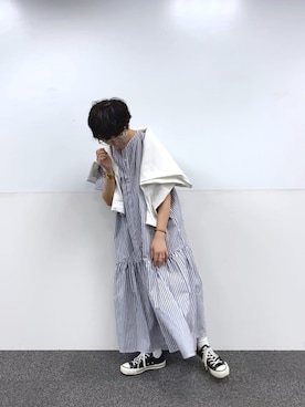 kahoさん（レディース・154cm）の春コーディネート