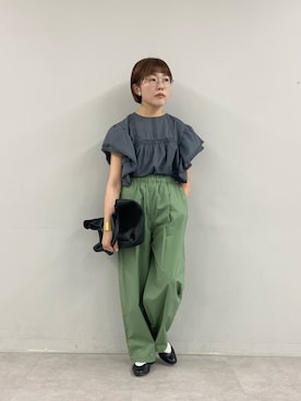 「アイテム（その他シューズ）」を使った、kahoさん（レディース・154cm）の夏コーディネート