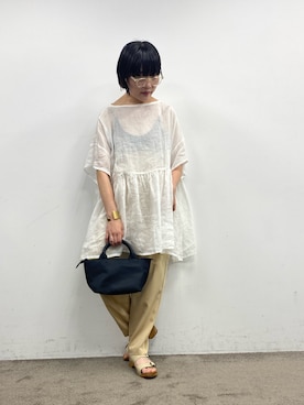 kahoさん（レディース・154cm）の春コーディネート