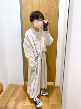 kahoさん（レディース・154cm）の冬コーディネート