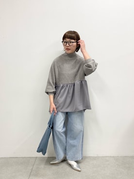 kahoさん（レディース・154cm）の冬コーディネート