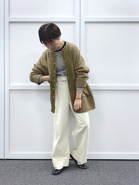 「PUAL CE CIN（ピュアルセシン）のアイテム（その他）」を使った、kahoさん（レディース・154cm）の秋コーディネート