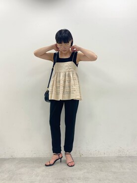 kahoさん（レディース・154cm）の春コーディネート