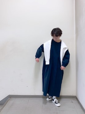 kahoさん（レディース・154cm）の冬コーディネート