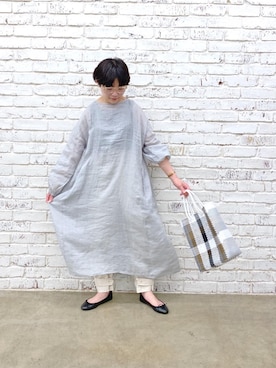 kahoさん（レディース・154cm）の春コーディネート