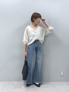 「フェスコーデ」｜「アイテム（その他シューズ）」を使った、kahoさん（レディース・154cm）の夏コーディネート