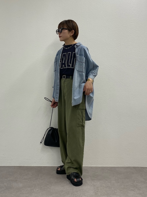 カーブシルエットカーゴパンツ（カーゴパンツ）｜PUAL CE CIN