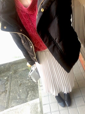 Nさん（レディース・164cm）の冬コーディネート