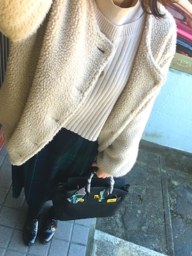 Nさん（レディース・164cm）の冬コーディネート