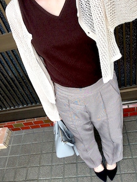 Nさん（レディース・164cm）の秋コーディネート