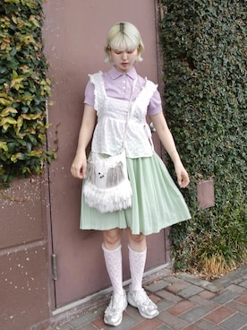 ﾅﾂｷさん（レディース・166cm）の夏コーディネート