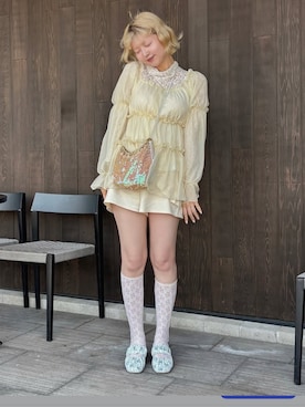 ﾅﾂｷさん（レディース・166cm）の夏コーディネート