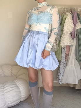 「Casselini（キャセリーニ）のアイテム」を使った、ﾅﾂｷさん（レディース・166cm）の夏コーディネート