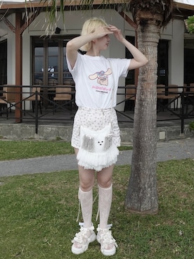 ﾅﾂｷさん（レディース・166cm）の夏コーディネート