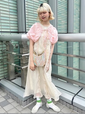 ﾅﾂｷさん（レディース・166cm）の夏コーディネート