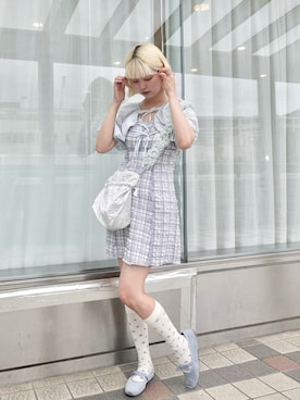ﾅﾂｷさん（レディース・166cm）の夏コーディネート