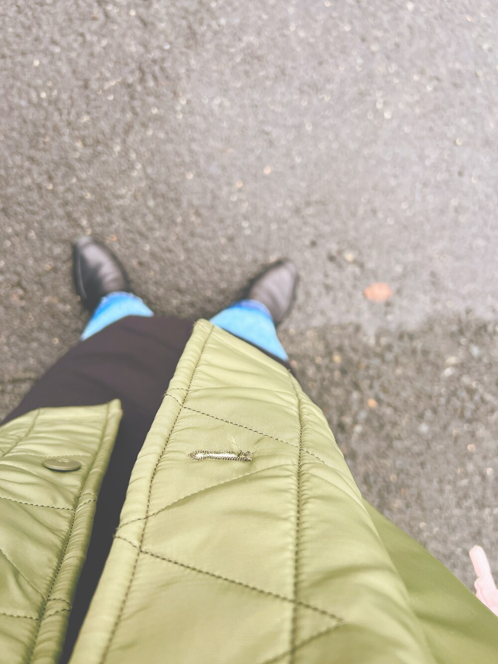 ENOF（イナフ）の「expandable denim pants（デニムパンツ