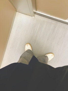 「TODAYFUL（トゥデイフル）のウールペインターパンツ（その他パンツ）」を使った、サキさん（レディース・155cm）の冬コーディネート
