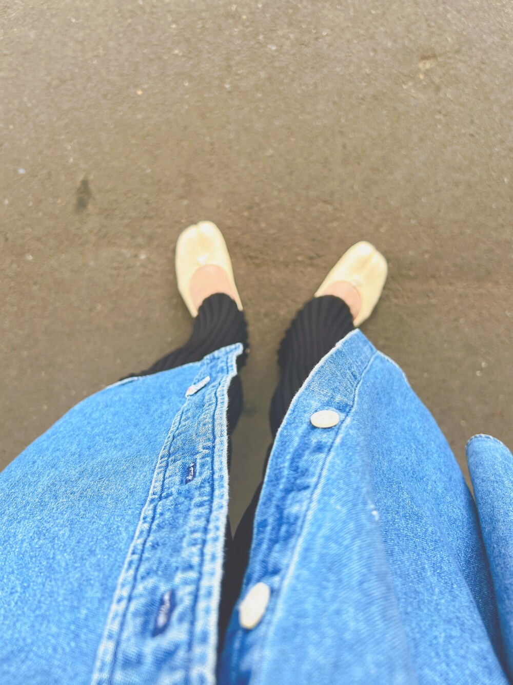 【新品未使用】【匿名配送】ENOF パンツ rib knit pants M ENOF（イナフ）の「rib knit pants（その他パンツ）」 - WEAR