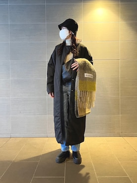 「select MOCA by son（セレクトモカバイソン）のアイテム（ジャケット/アウター）」を使った、Benicoさん（レディース・160cm）の冬コーディネート