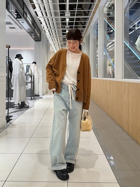 hashimoさん（骨格ナチュラル・レディース・158cm）の秋コーディネート