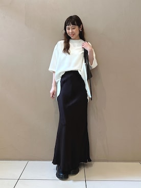 「アイテム（ブーツ）」を使った、hashimoさん（レディース・158cm・30代）の夏コーディネート