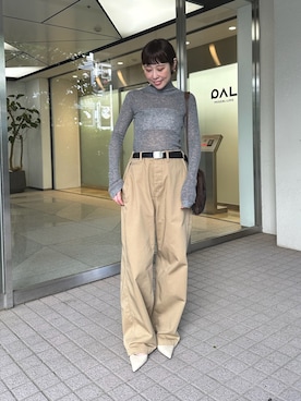 「アイテム（インナーウェア/肌着）」を使った、hashimoさん（レディース・158cm）の夏コーディネート