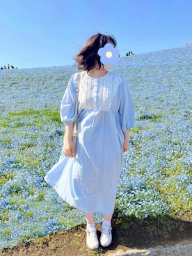 「ごきげんウィーク」｜「アイテム（その他シューズ）」を使った、カピバラさん（レディース・149cm）の春コーディネート