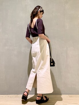 はしもとまゆさん（レディース・155cm）の夏コーディネート