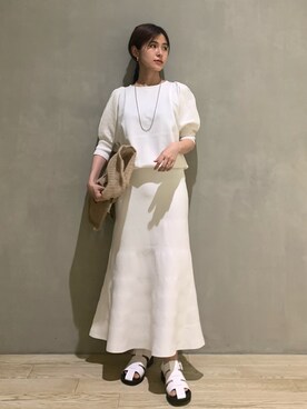 はしもとまゆさん（レディース・155cm）の春コーディネート