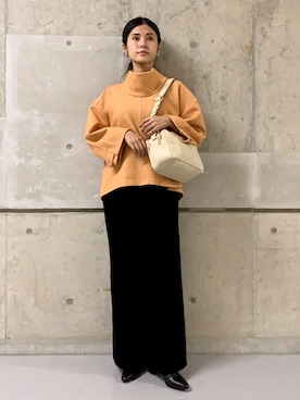 はしもとまゆさん(レディース・155cm)の秋コーディネート