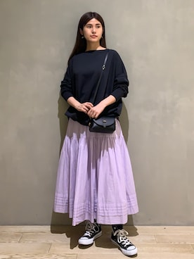 はしもとまゆさん(レディース・155cm)の春コーディネート