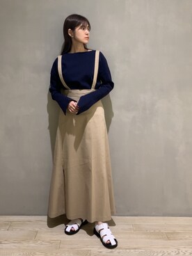 はしもとまゆさん（レディース・155cm）の春コーディネート