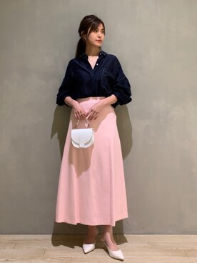 はしもとまゆさん(レディース・155cm)の春コーディネート