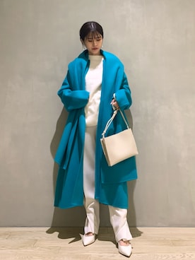 はしもとまゆさん（レディース・155cm）の秋コーディネート