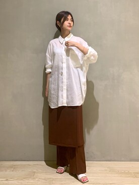 はしもとまゆさん（レディース・155cm）の夏コーディネート