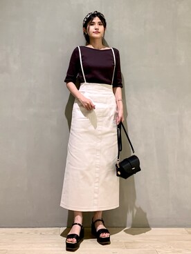 はしもとまゆさん（レディース・155cm）の夏コーディネート