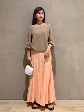 はしもとまゆさん(レディース・155cm)の春コーディネート