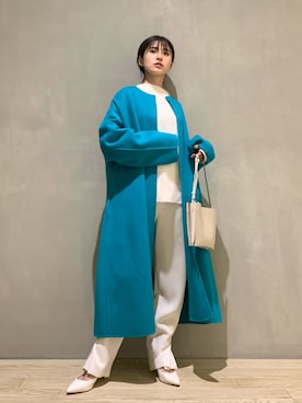 はしもとまゆさん（レディース・155cm）の秋コーディネート