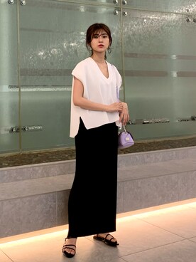 はしもとまゆさん（レディース・155cm）の春コーディネート