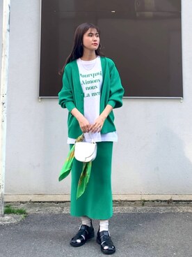 はしもとまゆさん(レディース・155cm)の春コーディネート