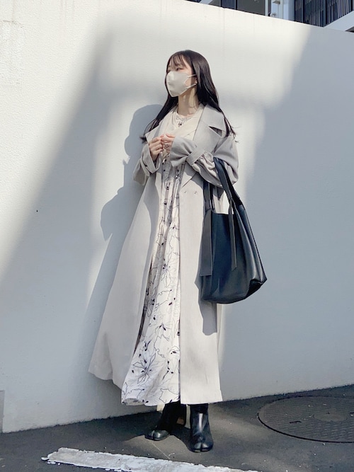 STUDIOUS】ハイツイスト ロングローブ スプリングコートを使った人気