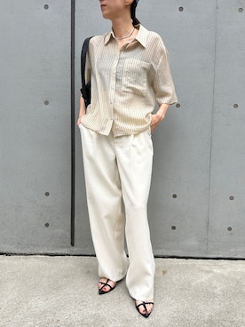 「select MOCA（セレクトモカ）のアイテム」を使った、SELECT MOCA SNAPさん（骨格ウェーブ・レディース・158cm）の夏コーディネート