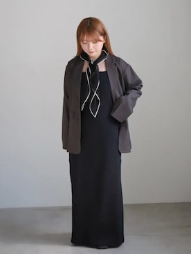 「select MOCA by son（セレクトモカバイソン）のアイテム（ジャケット/アウター）」を使った、SELECT MOCA SNAPさん（レディース・162cm）の春コーディネート